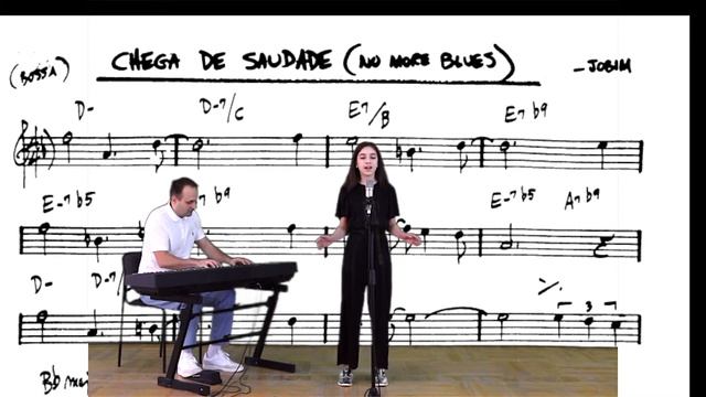 Antonio Carlos Jobim "No mo blues" исп. Оганесян Александра (преп. Н.В. Синельникова), конц. А.Ракша смотреть онлайн