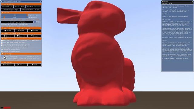 libGDX Mesh Optimizer Tool смотреть онлайн