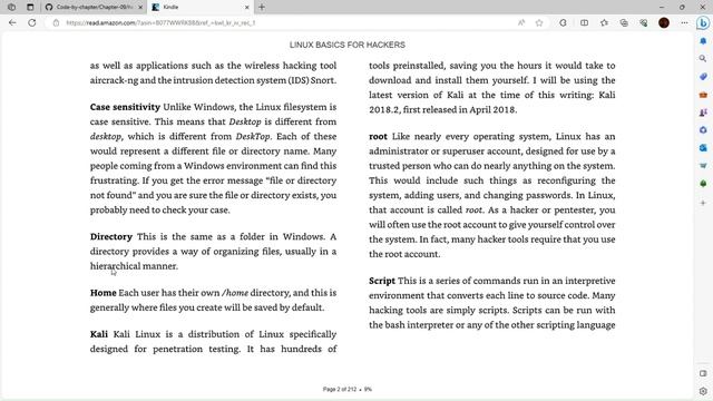 Linux Basics for Hackers Book Video 1, Getting Started with Basics Video 1