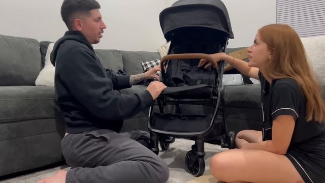 UNBOXING our new stroller finally!👀😁 смотреть онлайн