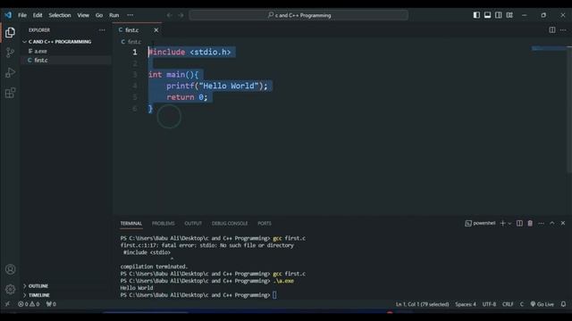 Vs code Setup For C And C++ In Hindi 2024 | Run C and C++ In Visual Studio Code #c #vscode