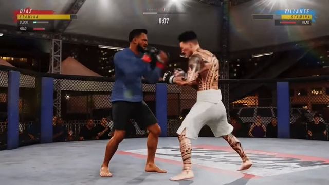 Justin Villante Vs Tomas Diaz - UFC 4 - the journey of Justin Villante смотреть онлайн