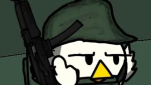 война с свиньями (анимация не моя)