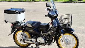 HONDA SUPER CUB AA04 КУРЬЕР ч.42