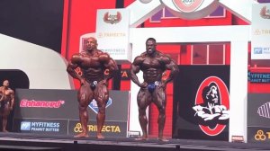 Mr. Olympia 2021 Prejudging Top 2 Comparison