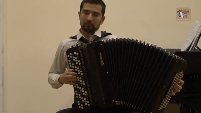 МУСОРГСКИЙ Песня Варлаама из оперы «Борис Годунов - Олжас Нурланов, баян