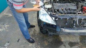 Полировка фар, убираем желтизну  , потускнение фар своими руками!!!