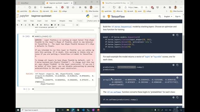 Tensorflow 2.0 Quick start for beginner - hands on