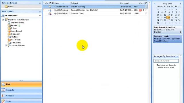 Outlook 2007 Emails: Out Of Office Feature смотреть онлайн
