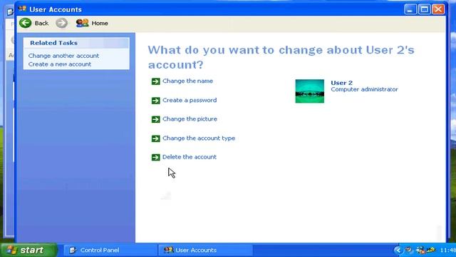 التعامل مع المستخدمين Users Windows XP смотреть онлайн