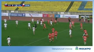 Россия – Чили | Все результативные действия второго тест-матча