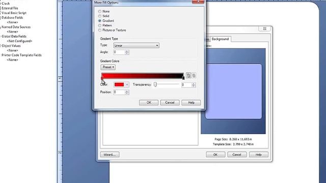 Configuring Label Backgrounds with BarTender Software Tutorial смотреть онлайн
