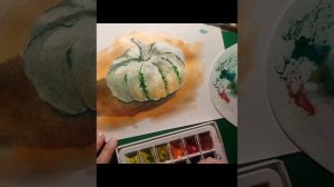 На едине с творчеством.Тыква.mp4