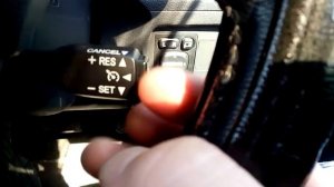 управление  круиз контроль на тойоте