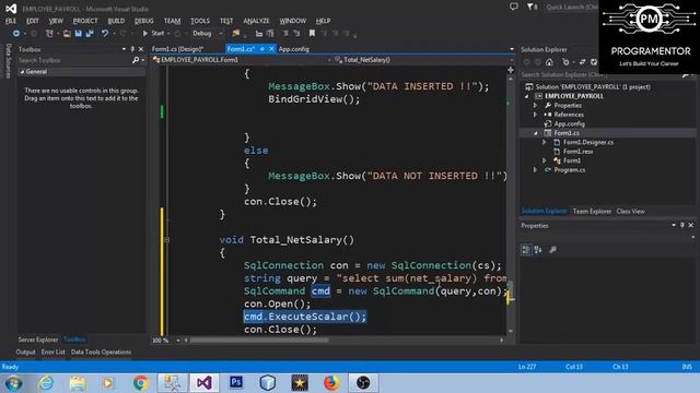 38 | How To Use Aggregate OR Scalar Functions of SQL In Windows Forms C# | Winforms C# (Hindi/Urdu)