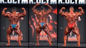 Mr Olympia 2022 — Top 3 Hadi Choopan, Derek Lunsford and Nick Walker