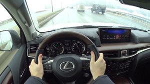 2016 Lexus LX 450d POV Test Drive