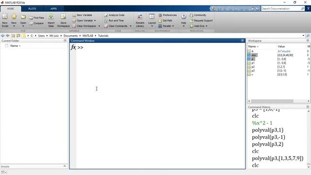 MATLAB 5.9. Arrays - Useful Built in Functions (Polynomial Functions)