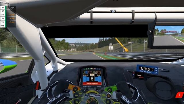 LAMBORGHINI HURACAN GT3 EVO2 SPA HOTLAP + DATA PACK | ACC смотреть онлайн