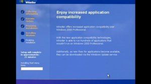 Windows Whistler Beta 2 (Windows XP build 2428) Install & Boot