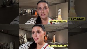 Одновременная съемка на iPhone 15 Pro Max vs iPhone 16 Pro Max