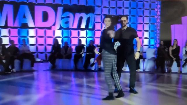 Intermediate J&J Finals. MADjam 2023. 4th Place. Hunter Hobbs & Tatiana Tsygankova. смотреть онлайн