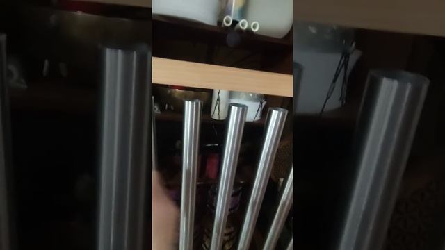 Альфа-Омега чакрофон на ножках большой 8-ми трубный