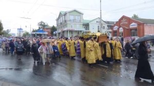 Крестный ход со святыми мощами святителя Иоасафа – епископа Белгородского и чудотворца
