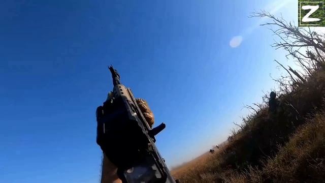 Крайне неудачное наступление ВС РФ на одном из направлений.