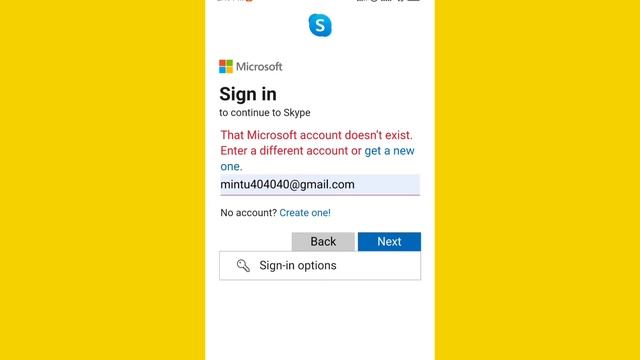 Skype | That Microsoft Account Doesn't Exit Enter different Account смотреть онлайн