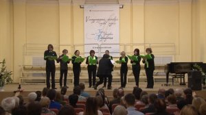 «Луна ладьей плывёт», Д. Степанович, ст. Т. Помысовой, ансамбль "Voci di ricci" (Мск)