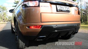 2014 Range Rover Evoque Si4 (9-speed) 0-100km/h & engine sound