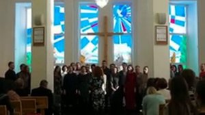 "Плачут свечи", М. Парцхаладзе, академический хор ЛЭТИ (Спб)