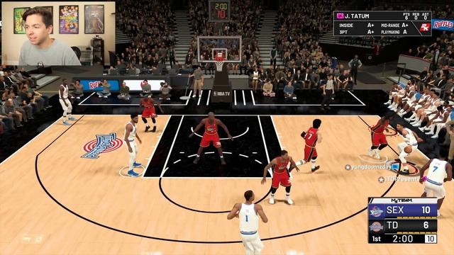 NBA DRAFT TATUM IS A GLITCH! SECRET GALAXY OPAL! 2K19 Draft смотреть онлайн