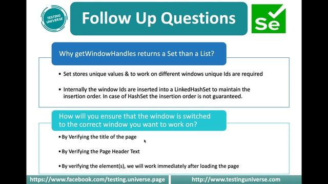 Difference Between getWindowHandle and getWindowHandles | How to Handle Multiple Windows in Seleniu