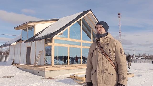 Дом Берген-Макси. Отзыв о фахверке. Экокомплект. смотреть онлайн