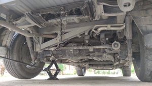 How to jack Toyota Rush Rear tire