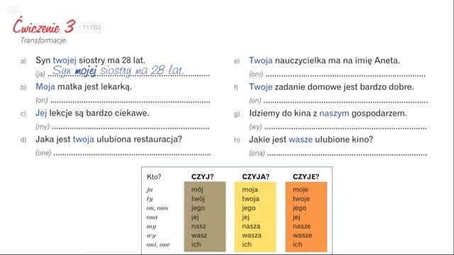 Krok po kroku A1 Урок 11, часть 2 Польский язык Język polski [CHI8O_g8xHU]