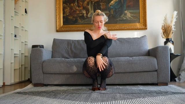 Yoga Art — Black Leopard Pantyhose #fashion #style #outfit #Girl #yoga #Sexy #Fyp смотреть онлайн