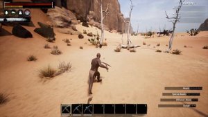 Conan Exiles - Dry Wood / Bark farming location! (2019)(low risk)