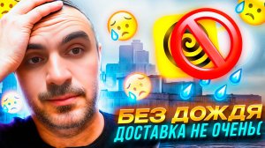 Без дождя не очень...   Яндекс доставка.