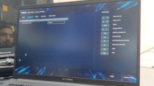 Asus vivobook 15 S533e boot setting SSD not show