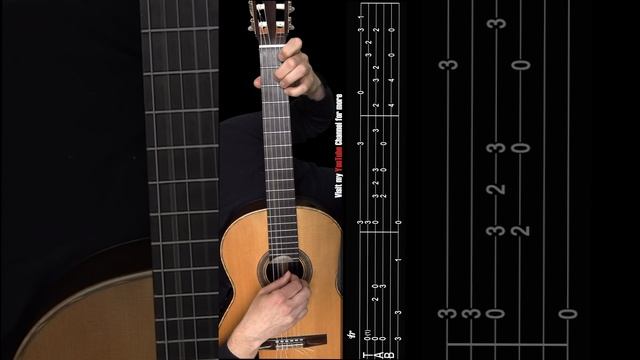 Air on the G String Bach 2 на Гитаре. Уроки гитары My Guitar. Ноты и Табы гитары