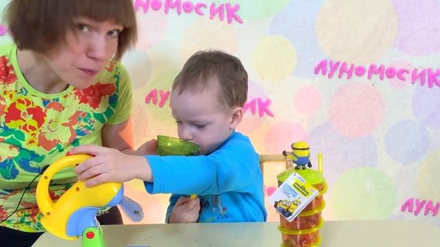 ЧЕЛЛЕНДЖ луномосик коктейль в детском миксере смотреть онлайн