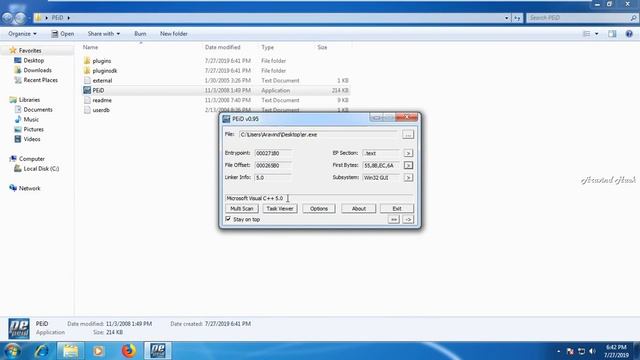 how to use peid v 3.0 tool Executable File Analysis Windows usage Analysis смотреть онлайн