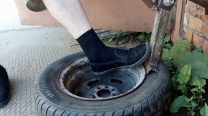 Самодельный шиномонтаж доработка