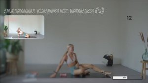 45 Min. Power Pilates with Weights _ Legs, Inner Thigh, Glutes, Abs & Arms _ Low Impact
