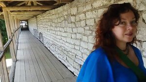 Псков, Кремль, защитная стена