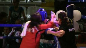 Elena Kolesnik (Ukraine) - Hur Hyakmazer (Turkey), female 67 kg