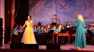 Н.Будашкин. За дальнею околицей. Елена Журавская. Народный русский оркестр "САДКО" г.Севастополя.